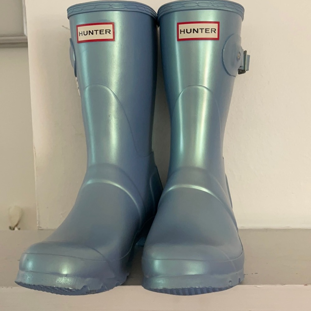 NWT Women’s Original Hunter Short Nebula Rain Boot